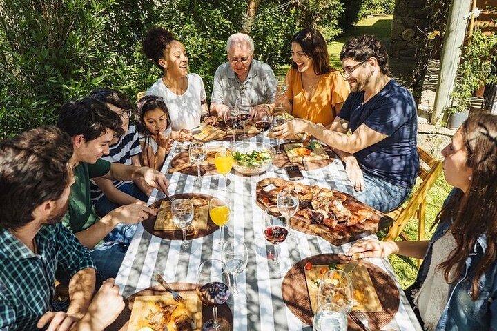 Asado Argentino Lunch & Visit 2 Wineries with Private Transfer