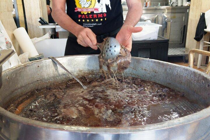 3-timers Street Food-cykeltur i Palermo