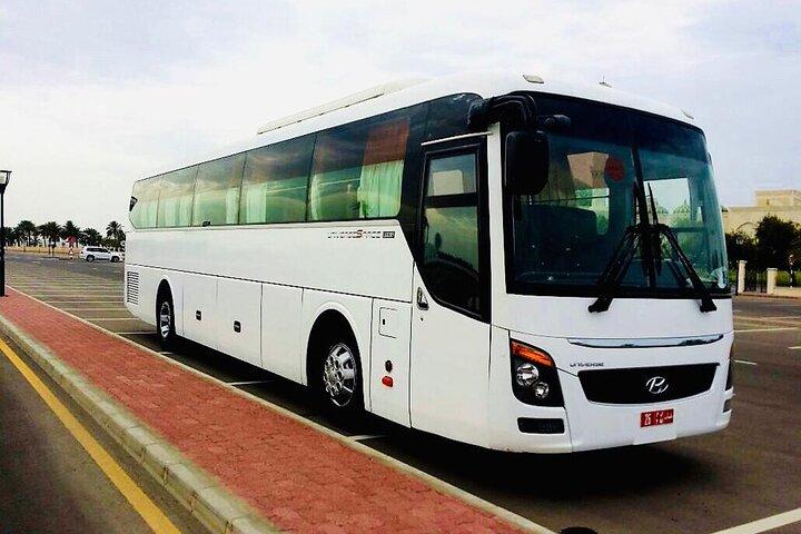 Transferência privada de coleta de Dubai para Mascate Omã