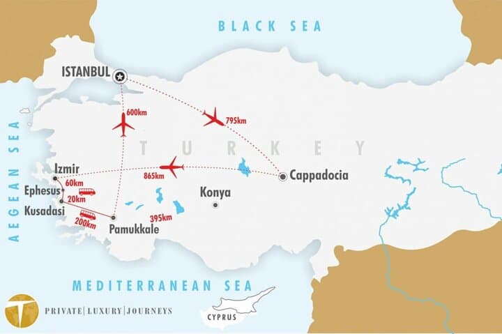 Turkey 8 Day Package - Istanbul, Cappadocia, Ephesus, Pamukkale