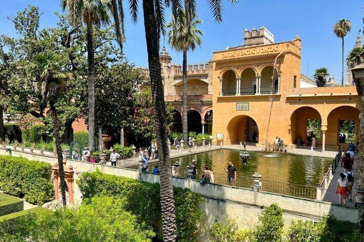 Privat tur til Alcazar Sevilla-katedralen og Giralda-tårnet