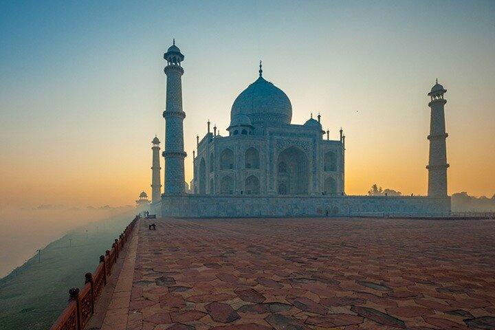 Vanuit Delhi: dezelfde dag Taj Mahal Agra en Fatehpur Sikri Tour