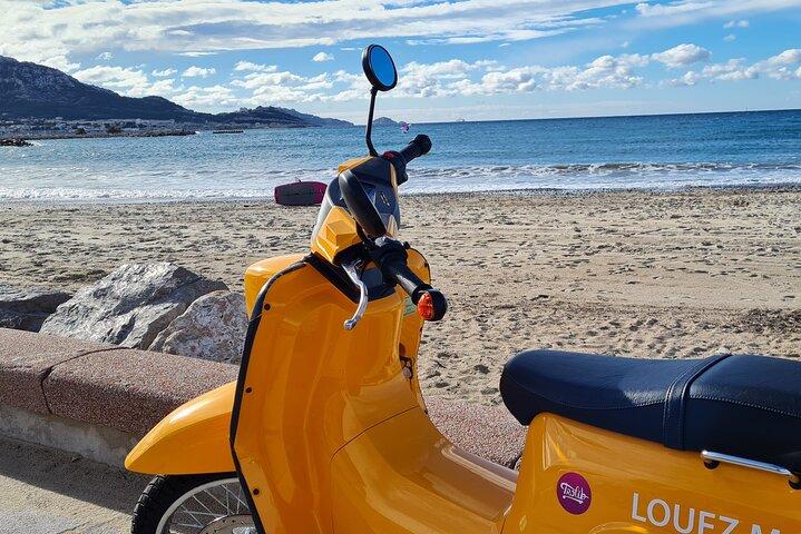 E-motorcykel virtuel guidet tur i Marseille
