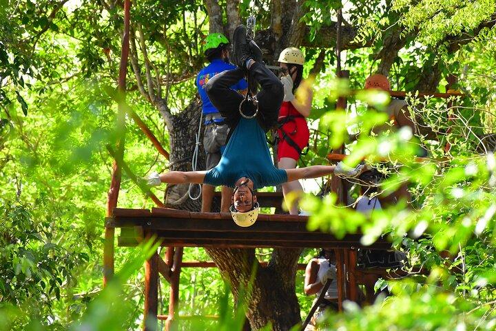 Tour a cavallo, circuito ATV, Ziplines & Cenote da Cancun