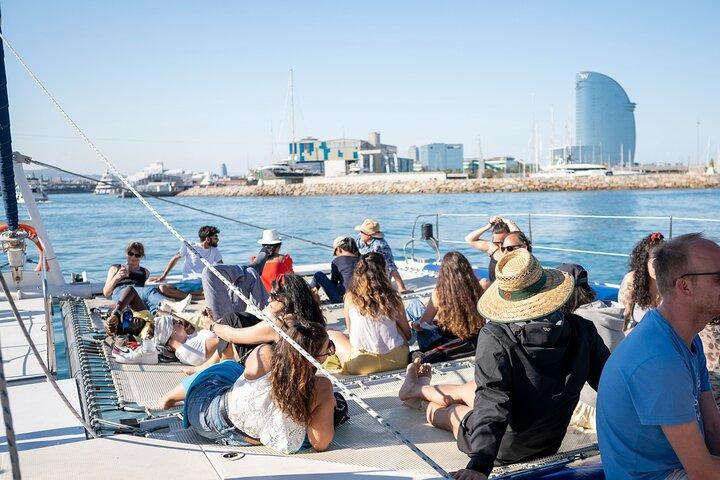 Barcelona Skyline segling