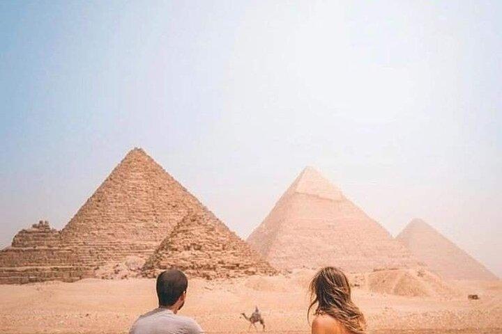 Luksus Kairo privat dagstur fra Hurghada med fly