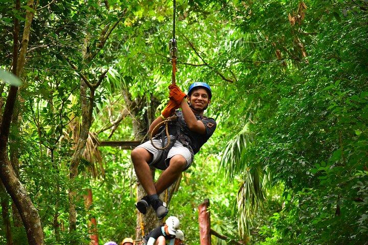 Riviera Maya Adventure : Équitation, VTT, Tyroliennes & Cenote