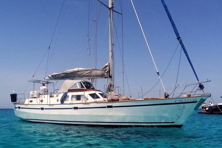 Croisière privée de 7 heures sur les plages de Formentera