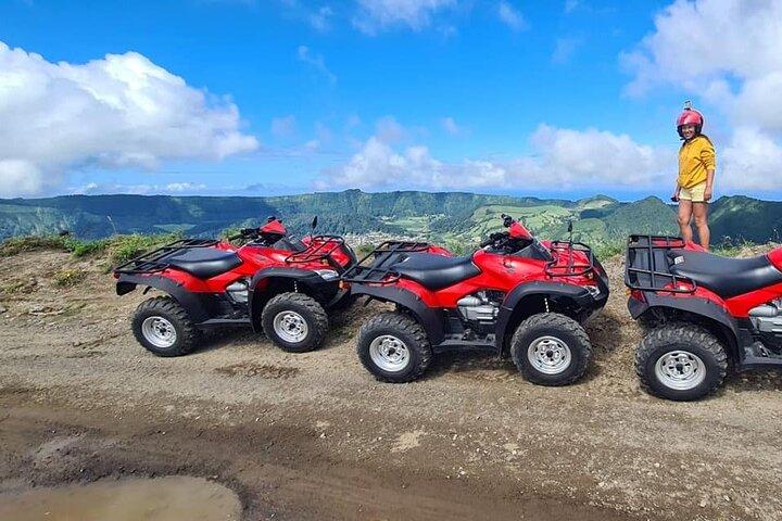Quad / 2pax – Excursion tout-terrain avec déjeuner – De Ponta Delgada à Sete Cidades