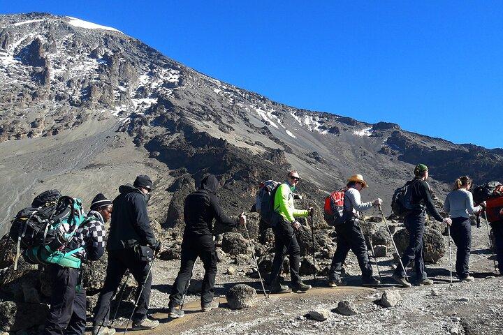 Route voor Mount Kilimanjaro Rongai
