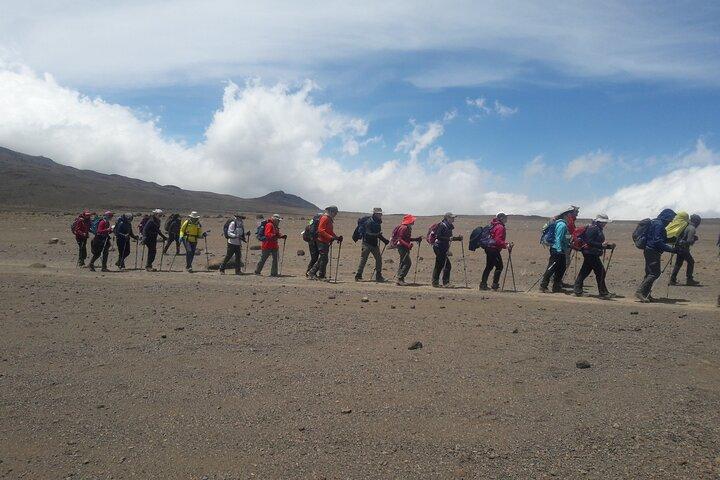 Route voor Mount Kilimanjaro Rongai