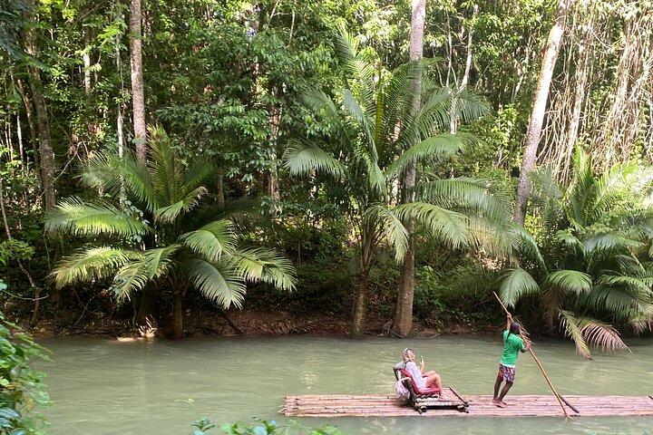 Martha Brae River Bamboo Rafting Experience from Montego Bay