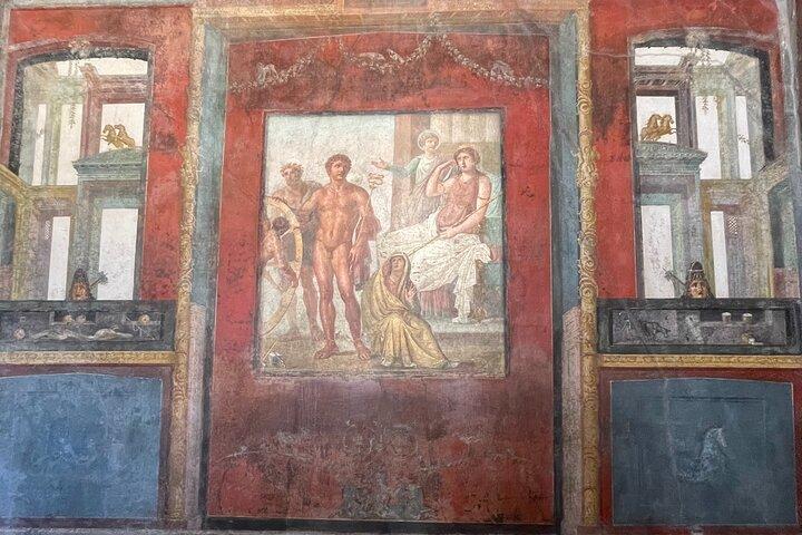 Visita guiada de Pompeia e degustação de vinhos de Positano