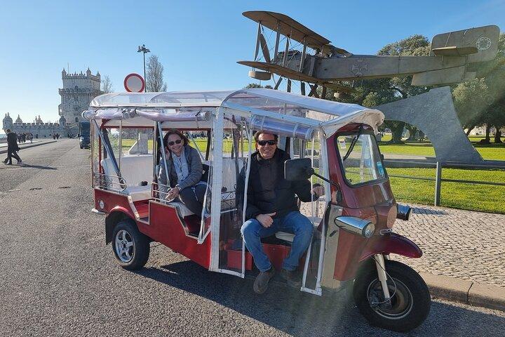 Tour privado en tuk tuk eléctrico a Belém