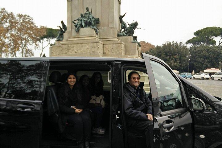 Private Transfer from Fiumicino Rome Airport to Rome Center