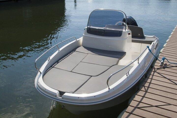 2 uur huur boot SuBacco Comomeer