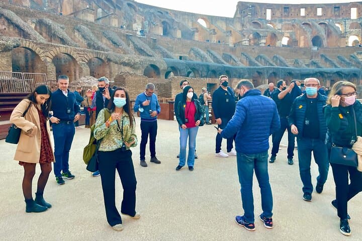 Colosseum Arena & Roman Forum Guided Tour