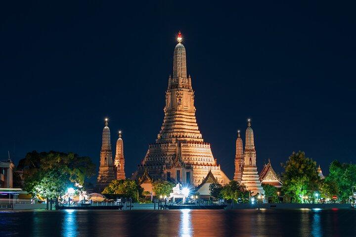 Bangkok begeleide tempeltour met lunch privé