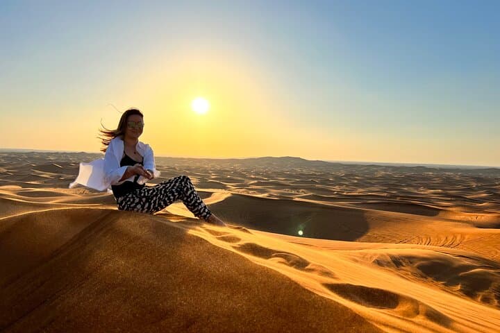Dubai Desert Safari: Dune Bashing, Camel Ride, Sandsurf & 5* BBQ