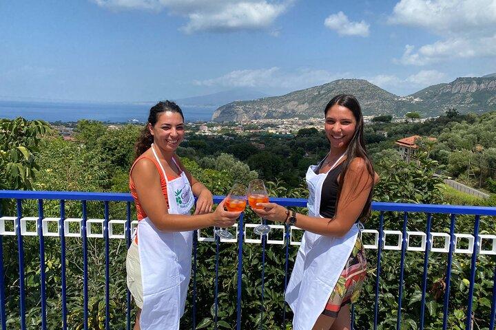 Aktivität der Sorrento Pizza School in Italien