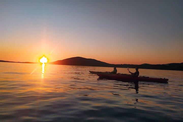 Kayak privé au coucher du soleil à Vodice