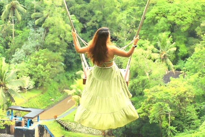 Tour di Ubud con Jungle Swing e Waterfall Water Temple