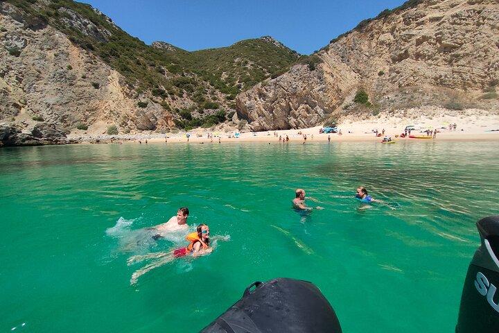 Sesimbra: passeio de snorkel no parque marinho de Arrábida