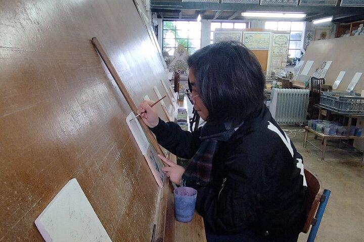 Tile Painting, Wine & Coastal Sesimbra Private Tour from Lisbon