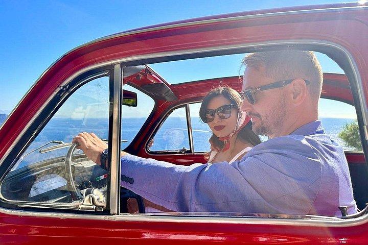 Private Photo Tour of Sorrento Coast with Fiat 500
