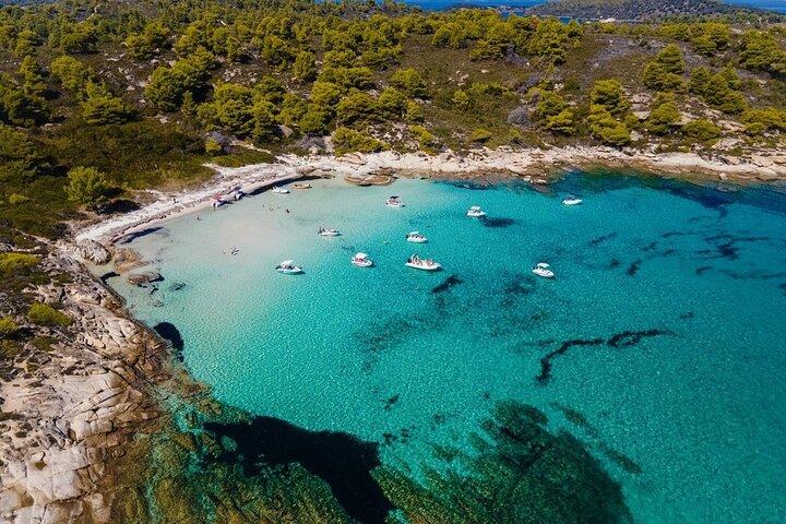 Halkidiki : Crucero Privado a Isla Diaporos & Vourvourou