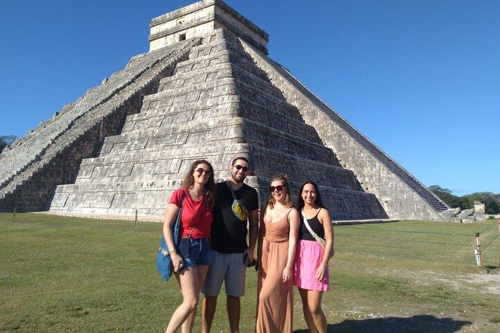 Privégidsdienst in de archeologische zone van Chichen Itza