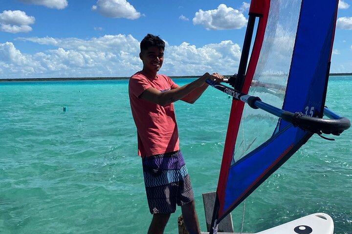 Windsurfplankverhuur in Bacalar, Mexico