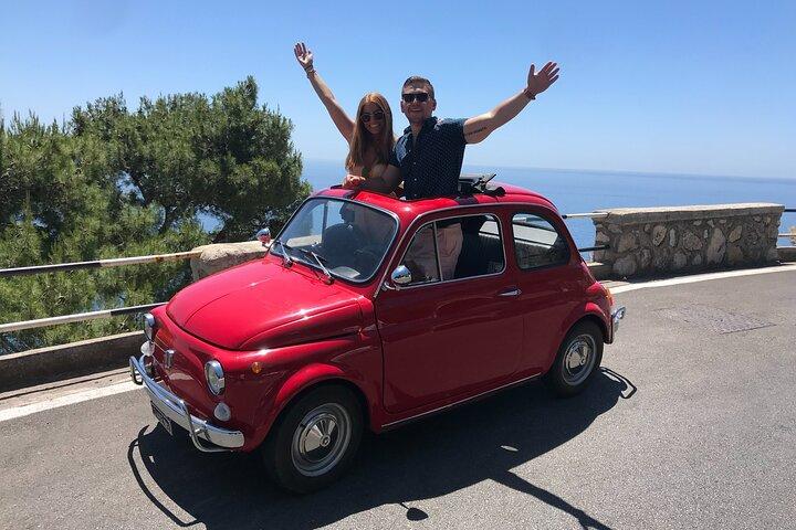 Private Amalfi Coast Vintage Fiat 500 Tour: Amalfi a Positano