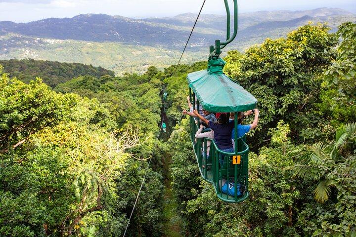 Pacchetto St Lucia Ultimate 3: tram aereo, zipline ed escursionismo