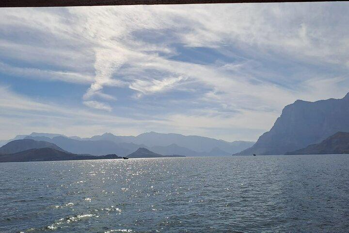 Khasab Musandam Dhow-cruise en snorkeltrip van een halve dag