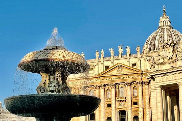 Rome St Peters Basiliek, Graf, Grotten en Beklim de Koepel Tour