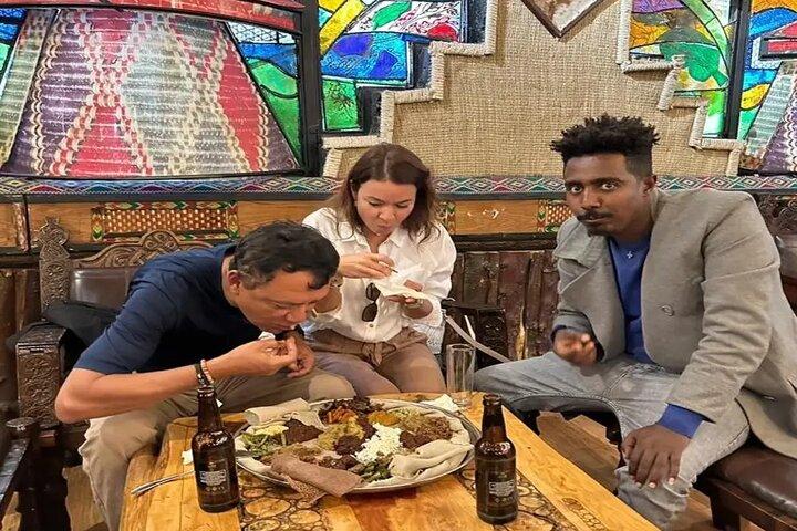 Tour gastronomico di mezza giornata Addis Abeba con prelievo e rientro in aeroporto