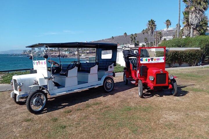 Viaggio a La Bufadora Blowhole e tour della città sull'auto replica modello T
