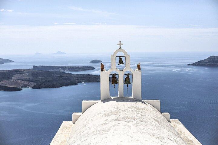 Private Santorini Highlights Tour mit lokalem Fahrer (anpassbar)