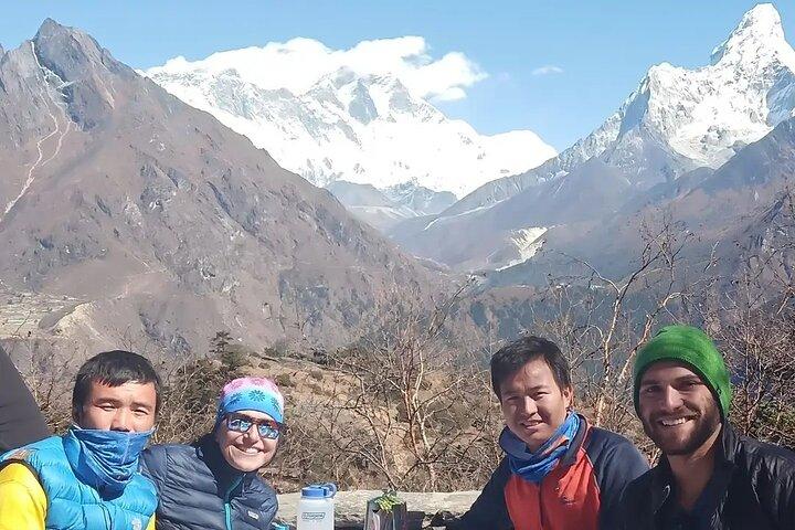 Caminhada de 14 dias no acampamento base do Everest