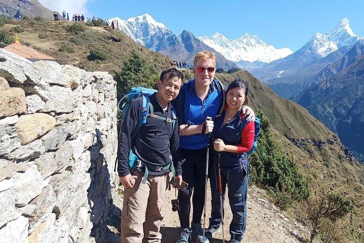 Caminhada de 14 dias no acampamento base do Everest