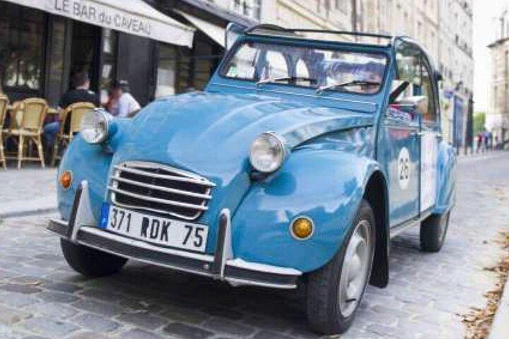 Privétour van 2 uur door Parijs in een Franse oldtimer - Hidden Gems