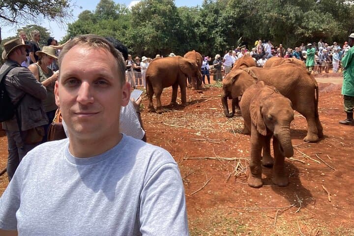 Day Tour to Nairobi national park, Elephants, and Giraffe Center