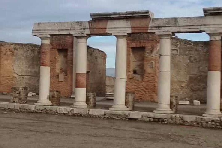 Pompeii Sorrento and Positano tour with Pompeii guide included