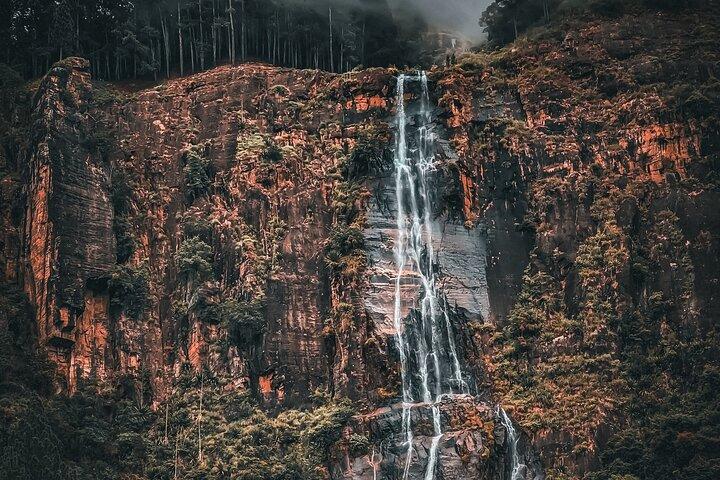 Waterfall Hunting- Bambarakanda & Lanka Falls + Natural Pool Bath