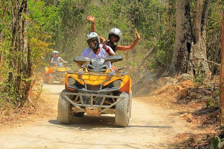 ATV Extreme Adventure Single con Ziplines e Cenote Swim