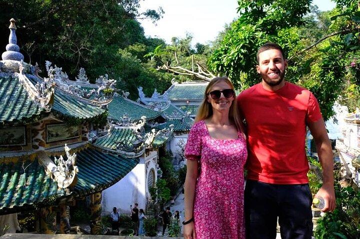 Tour di mezza giornata DA NANG CITY con Monkey Mountain, Dragon Bridge e Marble Mountain