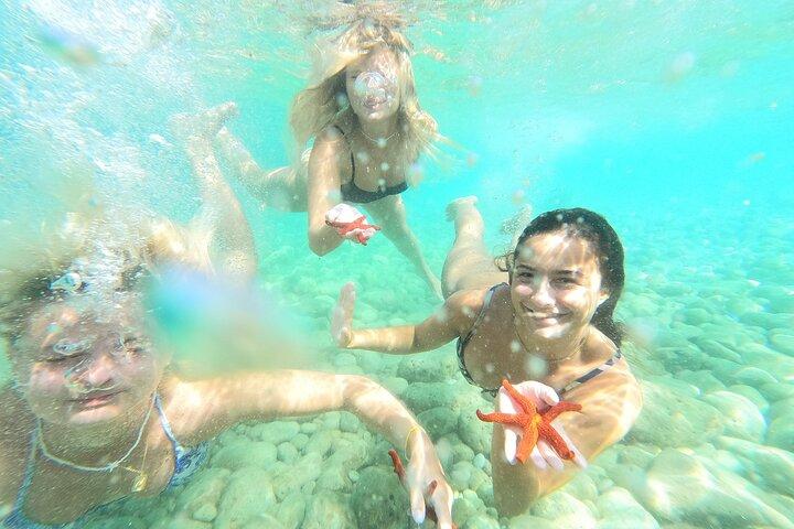 Pula Kayak Tour-Cliff hoppa, snorkla och gratis GoPro bilder