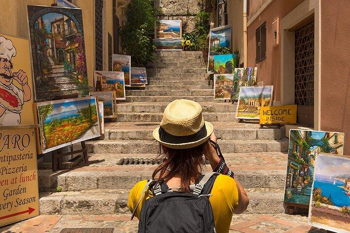 Taormina or Savoca & Winery from Messina, Catania or G. Naxos