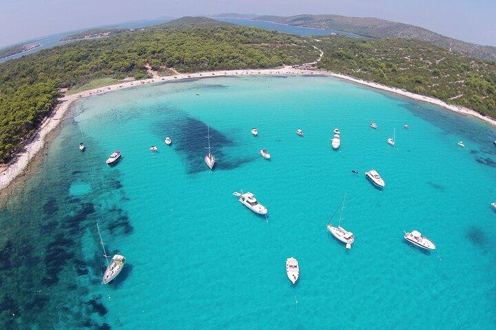 Zadar beste Tour : Sakarun Strand, Dugi otok, gesunkenes Schiff Schnorcheln